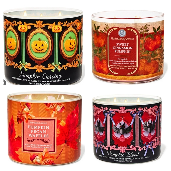 NEW Bath & Body Works, White Barn, 3-Wick, 14.5 oz Candle ~YOU CHOOSE THE SCENT! - Picture 3 of 5